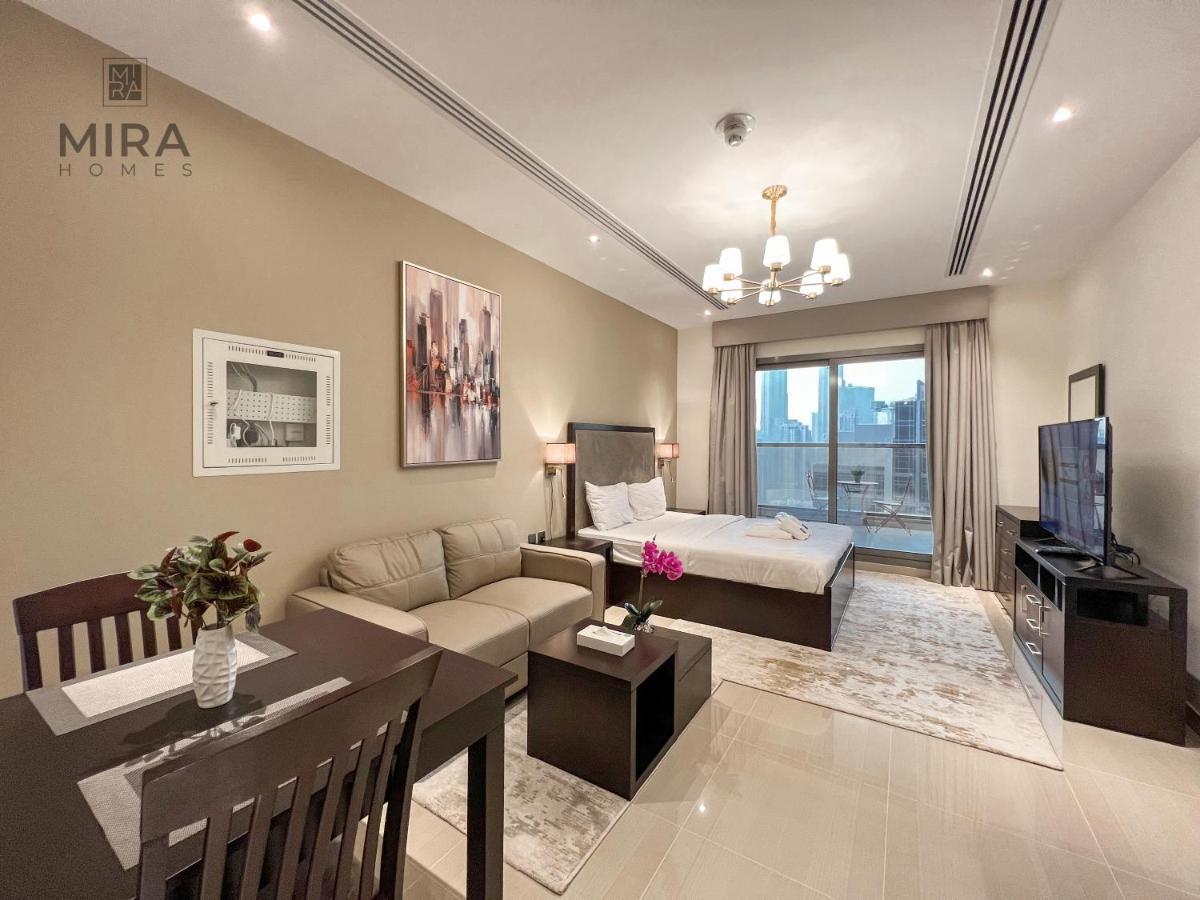 Mira Holiday Homes - Lovely Studio With Burj Khalifa View Dubai Eksteriør billede